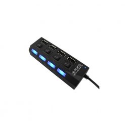 Buy Online Usb Hub 4 Port 2.0 With Button Price In Pakistan