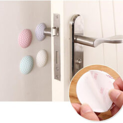 2 Pcs Silicone mute anti-collision pad mat door lock protective pad viscose shock Protection wall