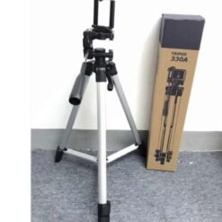 330A Tripod Stand Aluminum Camera Tripod – SILVER