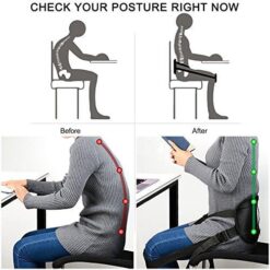 Adjustable Waist Protector Portable Back Support Belt Pad for Better Sitting Waist Protector