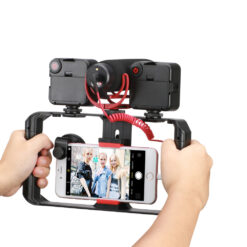 Anti-shake handle for Mobile rig supports video recording vlogging Mobile Holder