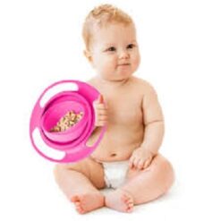 Baby Bowl Universal Gyro Bowl Children 360 Rotate Bowl