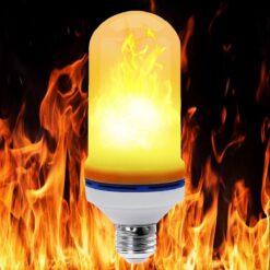 Led Dynamic Flame Effect Flickering Fire Bulb
