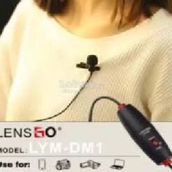 Lensgo LYM DM1 Mic In Metal Better To Boya M1 for Canon Nikon DSLR Camcorder & Phone