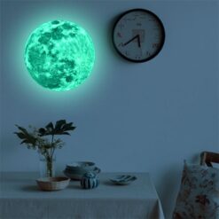 Moon Glowing In The Dark Luminous Wall Sticker Home Decoration