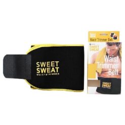 Sweet Sweat Premium Waist Trimmer Men Women Belt Slimmer Exercise Ab Waist Wrap – LARGE