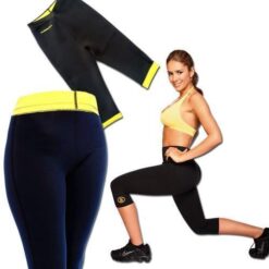Women’s Hot Shapers Plus-Size Weight Loss Compression Slimming Pants – Large