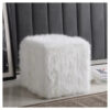 Best Online Shopping in Pakistan (OnlinePakistanStore.com) Piazza Faux Fur Ottoman