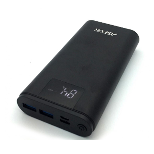 Best Online Shopping in Pakistan (OnlinePakistanStore.com) Best Buy Aspor A378 Power Bank With LCD Display 20000mAh Price In Pakistan - Image 3