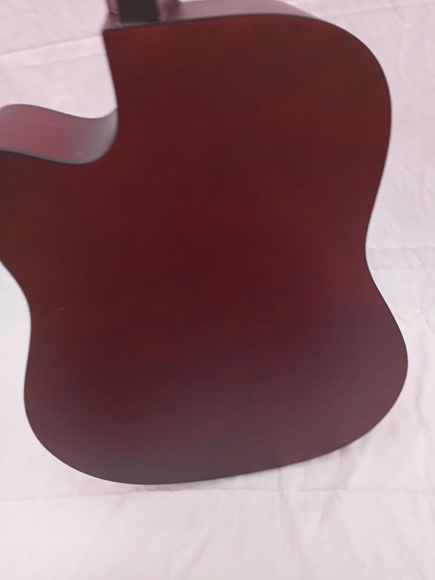 Best Buy Acoustic Guitar Jumbo 41 Inches – Hanks F-Cut White Ring Price In Pakistan