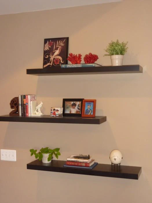 Best Buy Set of 3 Brown Floating Shelves Price In Pakistan